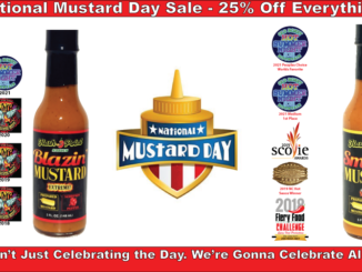 Blazin' Mustard Hot Sauce - Flash Point Sauces LLC